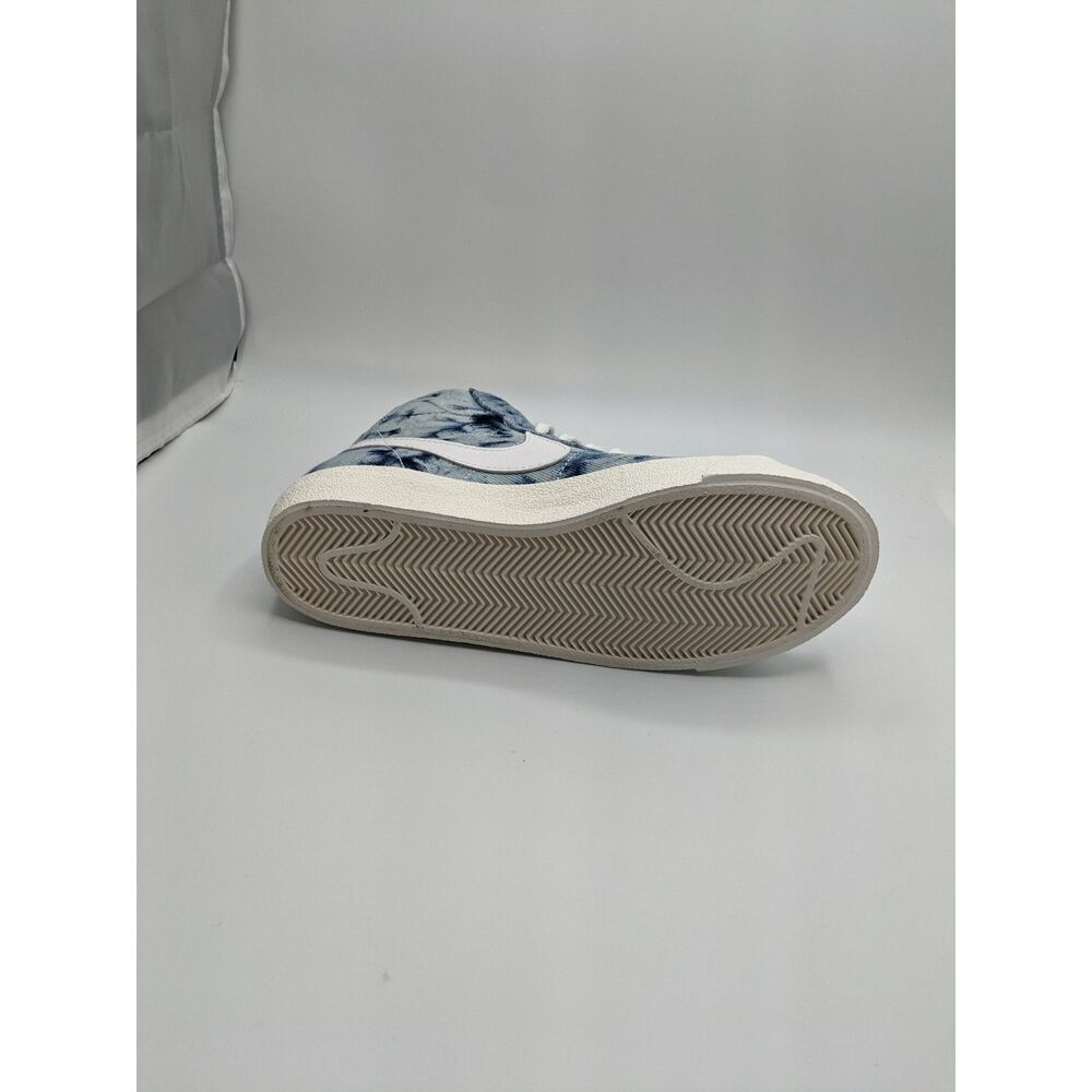 Nike Blazer Mid 'Tie-Dye Denim' Blue White - Picture 8 of 9